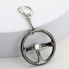 Load image into Gallery viewer, Racing Steering Wheel Cool Modification Car Key Ring