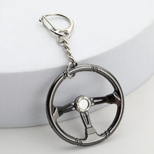 Load image into Gallery viewer, Racing Steering Wheel Cool Modification Car Key Ring